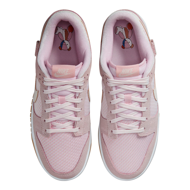 Nike Dunk Low Teddy Bear Light Soft Pink DZ5318-640 купить с