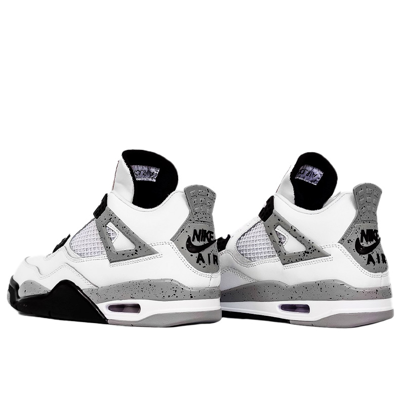 Jordan 4 Retro White Cement Winter FUR buy with delivery in Ukraine