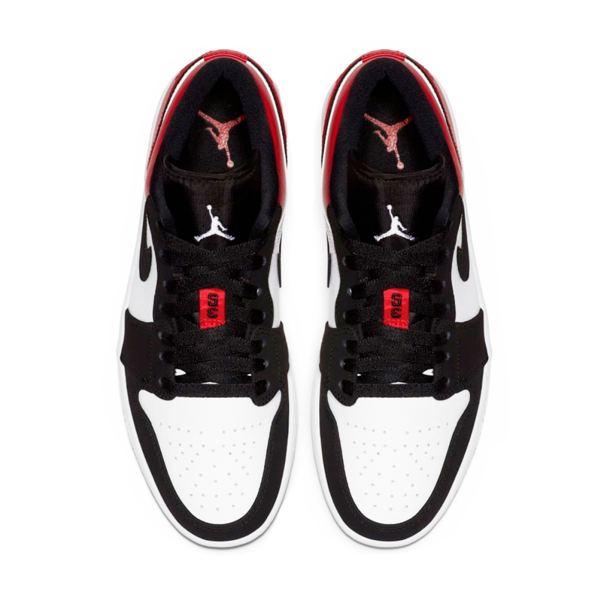 553558 116 Jordan 1 Low Black Toe Jordan