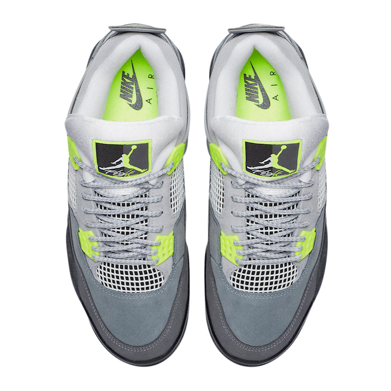 CT5342 007 Jordan 4 Retro SE 95 Neon Jordan